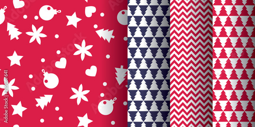 Simple classic xmas seamles...