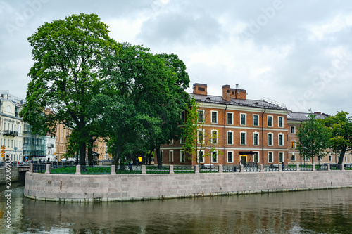 St. Petersburg; view of the island of New Holland