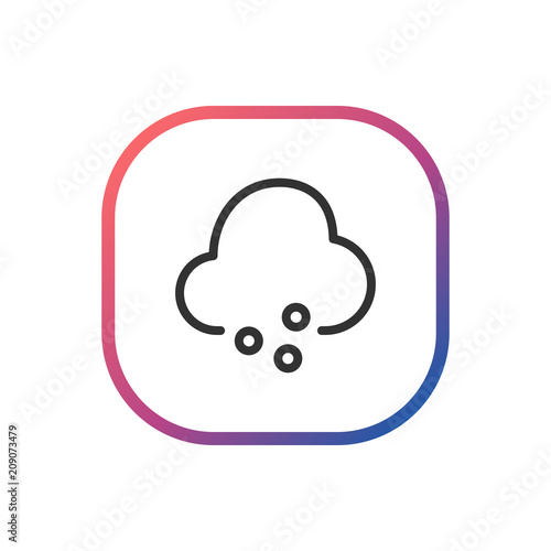 Cloud with Hail