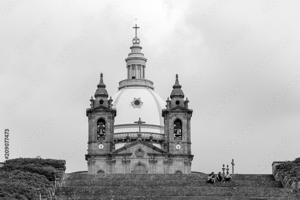 Sanctuary of Our Lady of Sameiro in Braga, Portugal