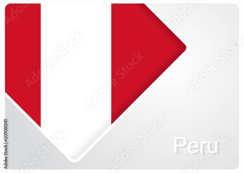 Peruvian flag design background. Vector illustration. Free Download Peruvian flag design background. Vector illustration. - GFXLoad