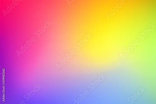 Gradient colorful vector background