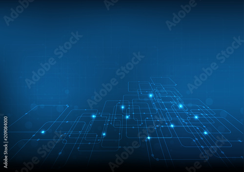 background abstract polygon data technology communication vector design illustration