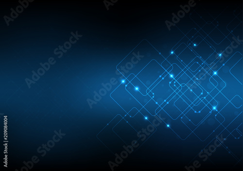 background abstract polygon data technology communication vector design illustration