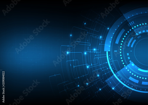 background abstract polygon data technology communication vector design illustration