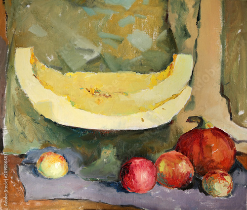 Still life art painting picture