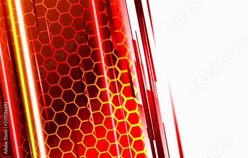 Technological background of bee honeycombs