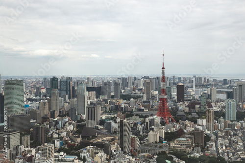 Tokyo cityscape from Roppongi Hills