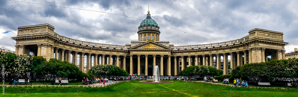 Cathedral of Our Lady of Kazan (Kazan Cathedral), St.Petersburg, Russia