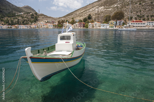 Kastellorizo Harbour in Greece