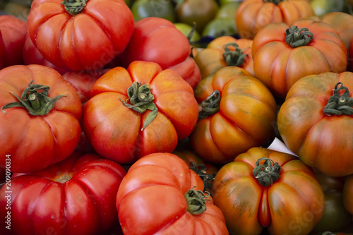 Farmer's market tomatoes