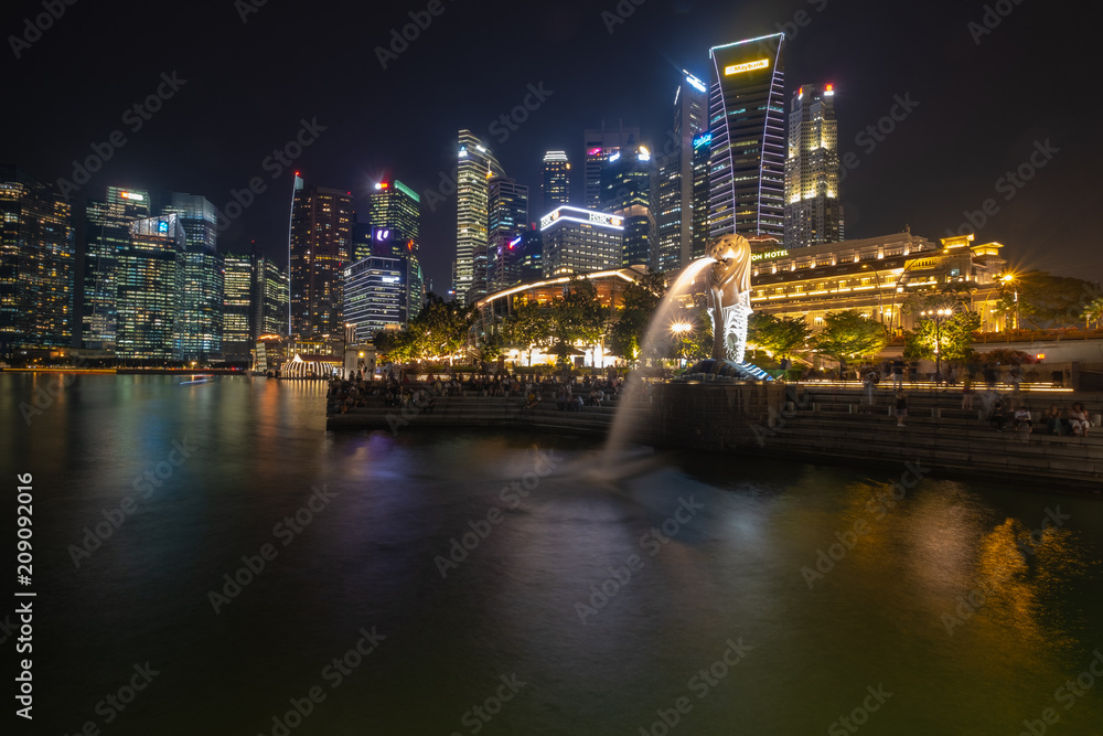 Fototapeta premium The Merlion SINGAPORE