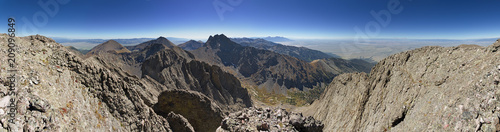 Panorama From Kit Carson Peak photo