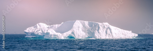 Banner of an iceberg