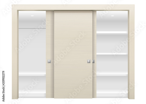 Sliding door wardrobe