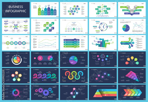 Creative business infographic design for analysis concept. Can be used for workflow layout, annual report, web design. Option chart, process chart, organizational graph, flowchart, pie chart