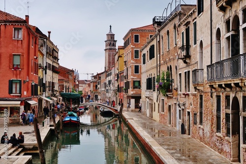 Venedig, Häuser am Kanal