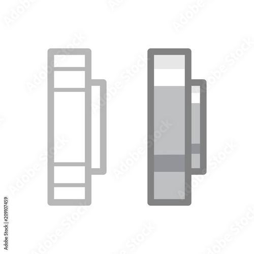 Flange icon flat web sign symbol logo label