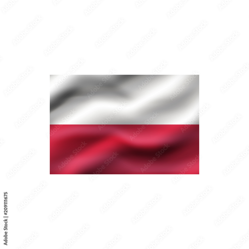 Flag of Poland. Flag of Poland.