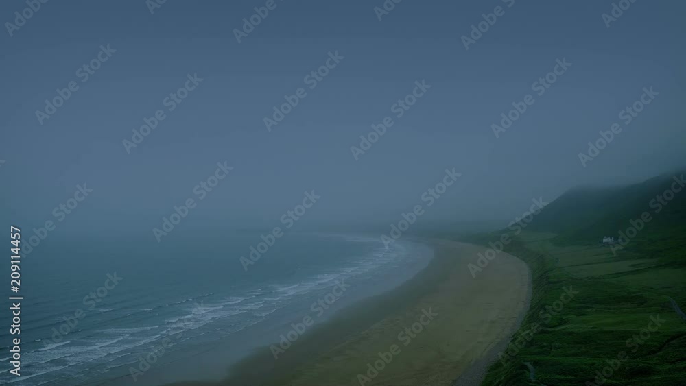 Coastal Landscape At Dusk Coastal Landscape At Dusk