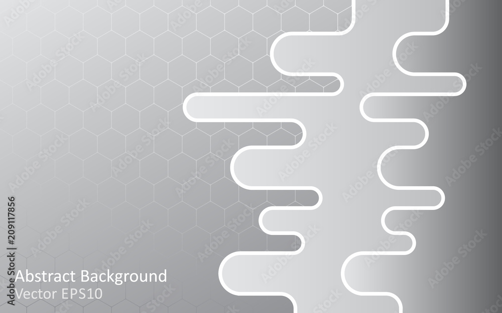 Silver grey abstract vector background Silver grey abstract vector background