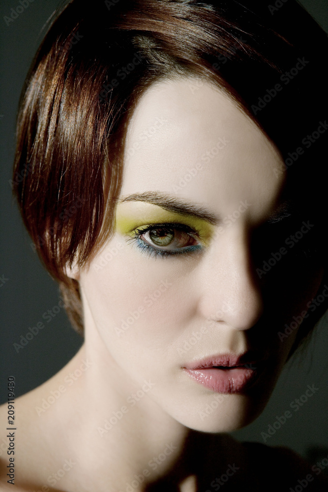 Model Beauty Stylish Makeup Portrait Model Beauty Stylish Makeup Portrait