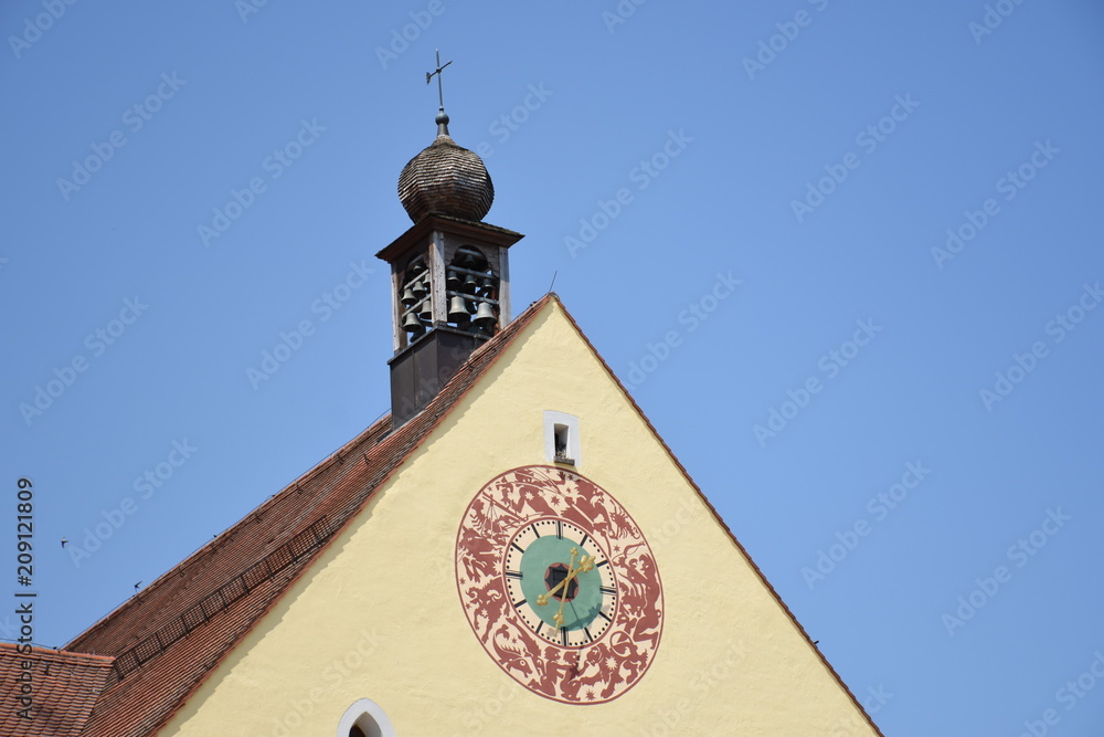 Cham, Kreisstadt, Altstadt, historisch, Rathaus, Glockenturm ...