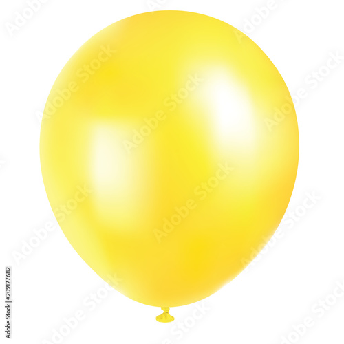 Realistic vector balloon
