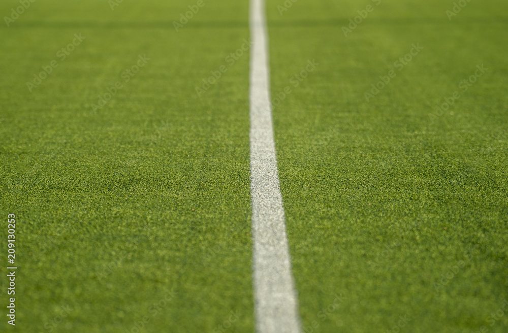 Texture of the herb cover sports field. Used in tennis, golf, baseball, field hockey, football, cricket, rugby.