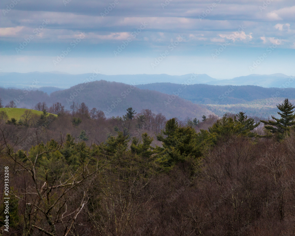 Blue Ridge Mountains North Carolina Blue Ridge Mountains North Carolina