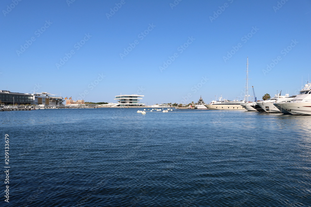 Port of Valencia Spain Mediterranean Sea