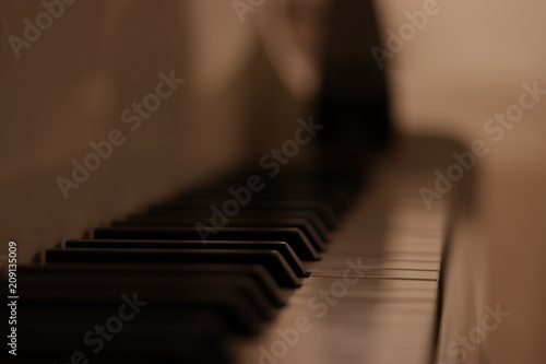 Piano note musique