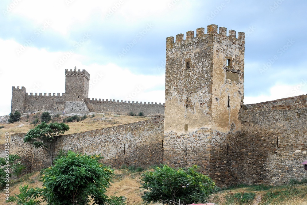 stronghold fortress castle wall