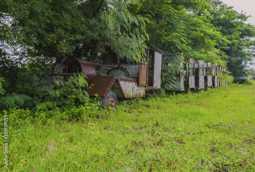 Safari car is out of use