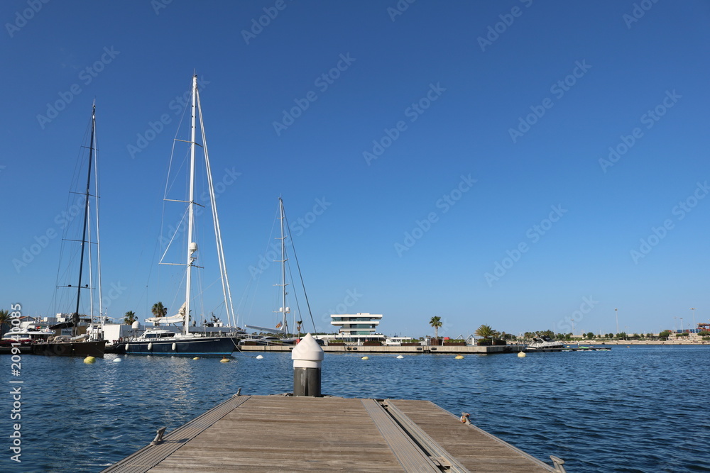 Port of Valencia Spain Mediterranean Sea Port of Valencia Spain Mediterranean Sea