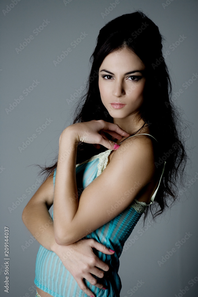 Model Beauty Stylish Makeup Portrait Model Beauty Stylish Makeup Portrait