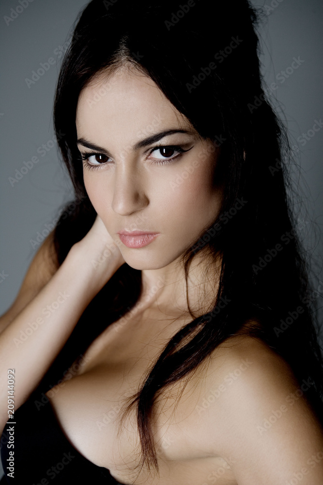 Model Beauty Stylish Makeup Portrait Model Beauty Stylish Makeup Portrait