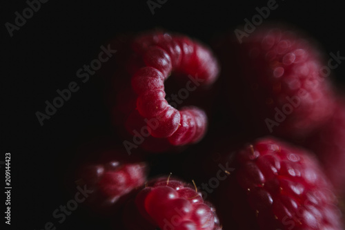 Raspberry Close Up photo