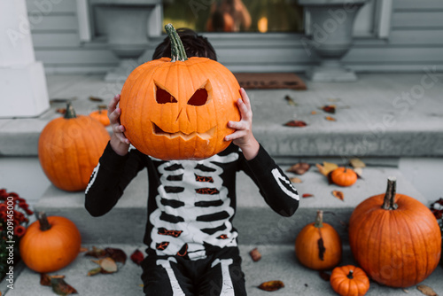 Pumpkin carving photo