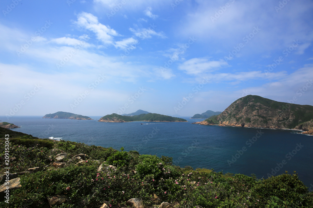 Sea view in Sai Kung, Hong kong Sea view in Sai Kung, Hong kong