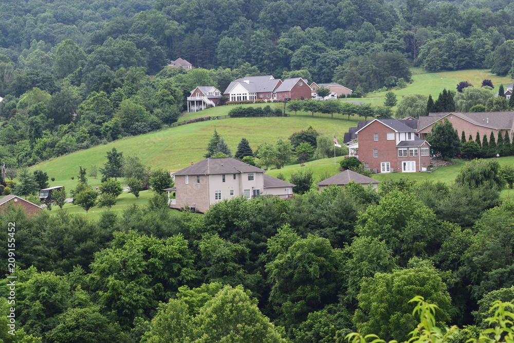 Blue Ridge pkwy, Roanoke Virginia, Star City, Scenic view, country, farms, green, nature, heaven, 