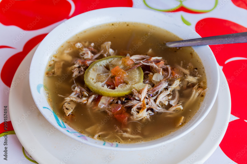 Sopa De Lima (Mexican Lime Soup)