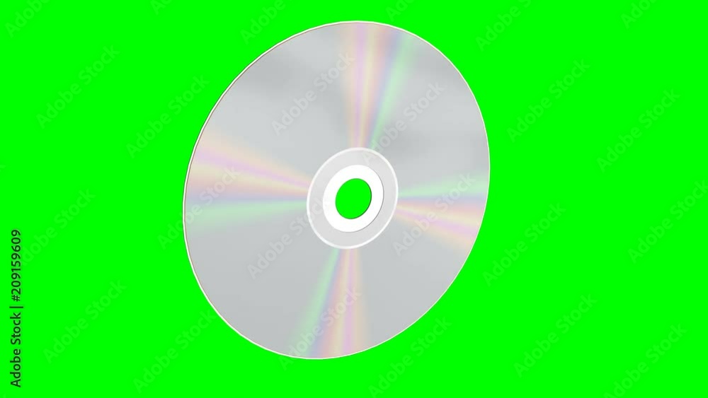 Animated rotating single blank and plain optical 25GB capacity Blu Ray disks against green background All graphics on object only imitates real disks, loop-able. Animated rotating single blank and plain optical 25GB capacity Blu Ray disks against green background All graphics on object only imitates real disks, loop-able.
