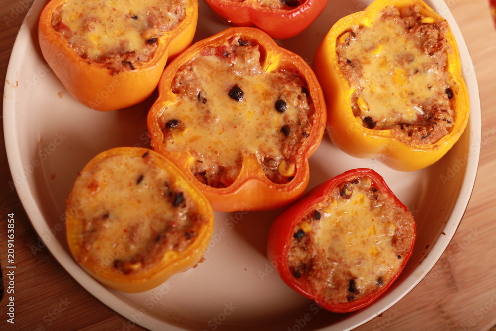 Stuffed bell Peppers 2 Stuffed bell Peppers 2