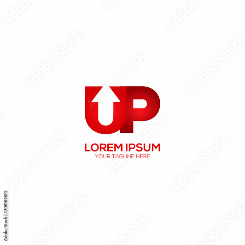 up logo design