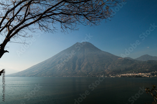 Atitlan lake and San Pedro volcano, Guatemala © Matyas Rehak