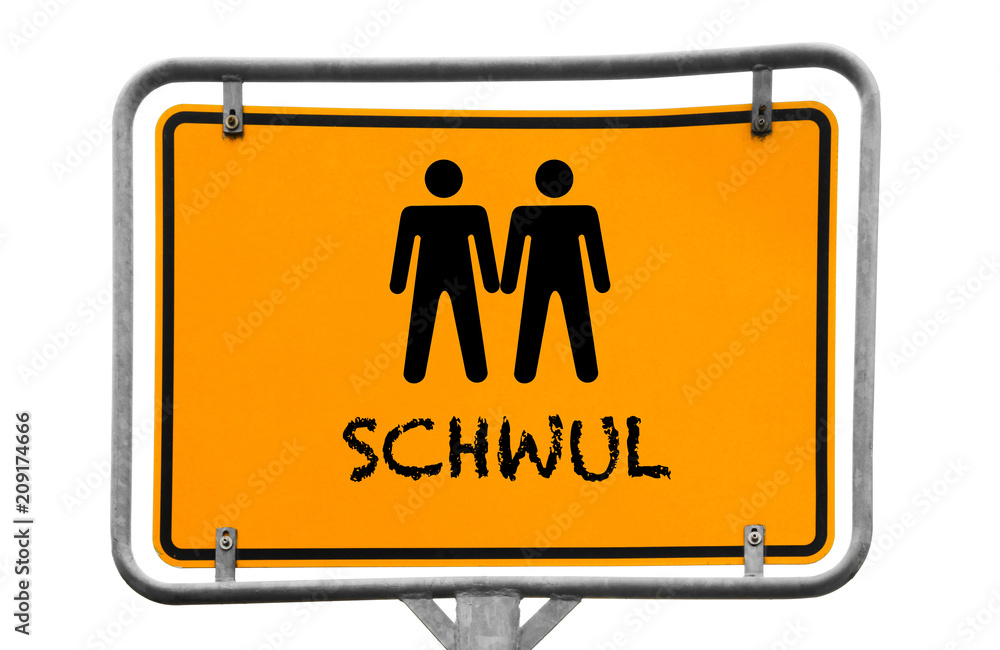 Liebe unter Männern Wegweiser StockFoto Adobe Stock