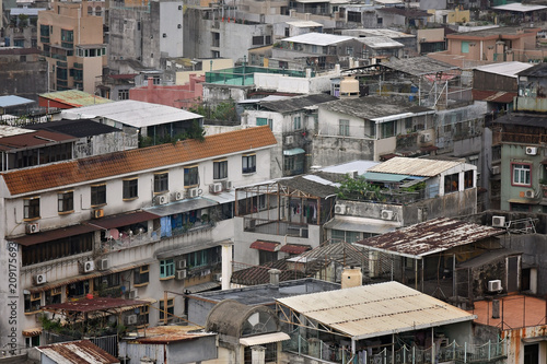 Slums of Macao residents, Hong Kong © Alena