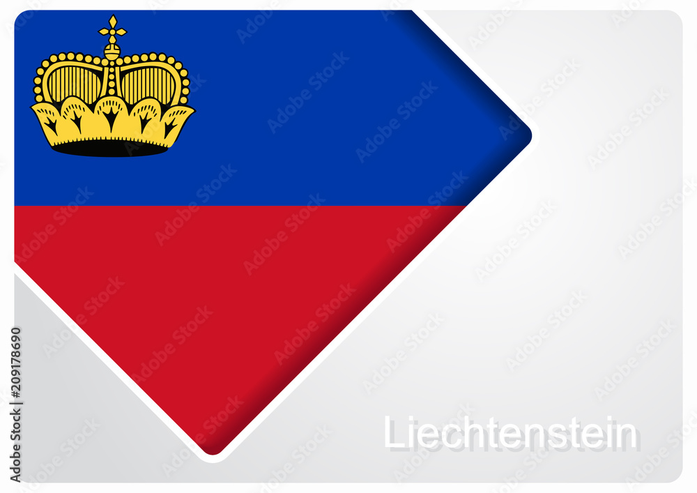 Liechtenstein flag design background. Vector illustration. Liechtenstein flag design background. Vector illustration.