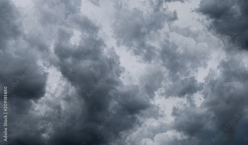 Dark storm clouds before rain used for climate background. Clouds become dark gray before raining. Dramatic background. Dark storm clouds before rain used for climate background. Clouds become dark gray before raining. Dramatic background.